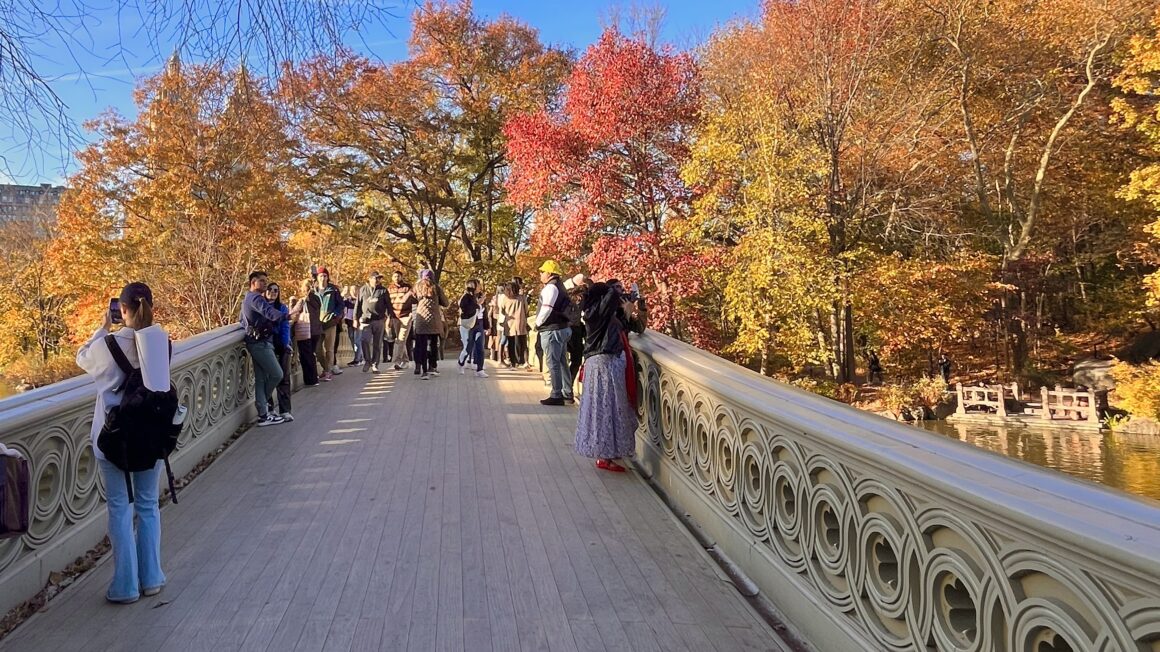 Central Park NYC Bow Bridge